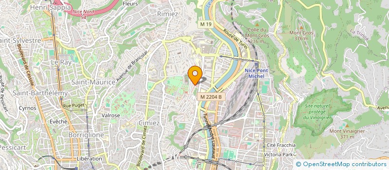 localisation de l'entreprise SYSTEMELEC à NICE