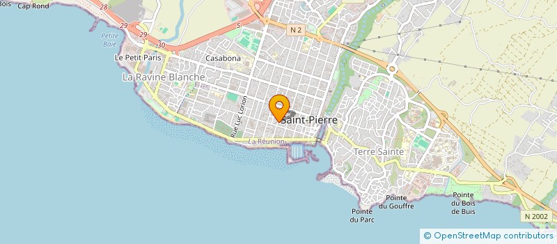 localisation de l'entreprise SYSTEMES AUTOMATISES & MAINTENANCES ELECTRIQUES OCEAN INDIEN à SAINT-PIERRE