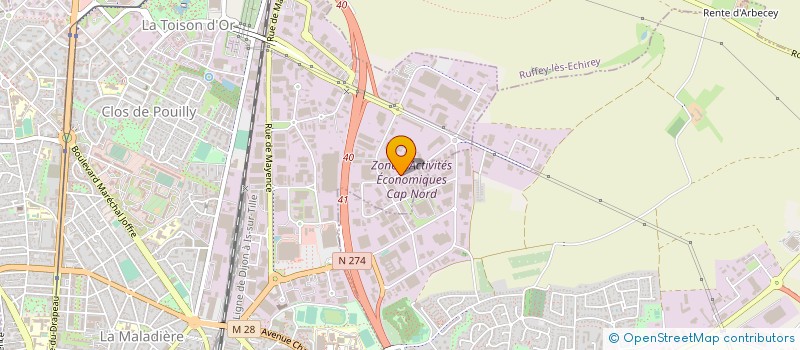 localisation de l'entreprise SYSTEMES D'ELABORATION DE PROCESS EN INTELLIGENCE ARTIFICIELLE POUR LES MARCHES à DIJON