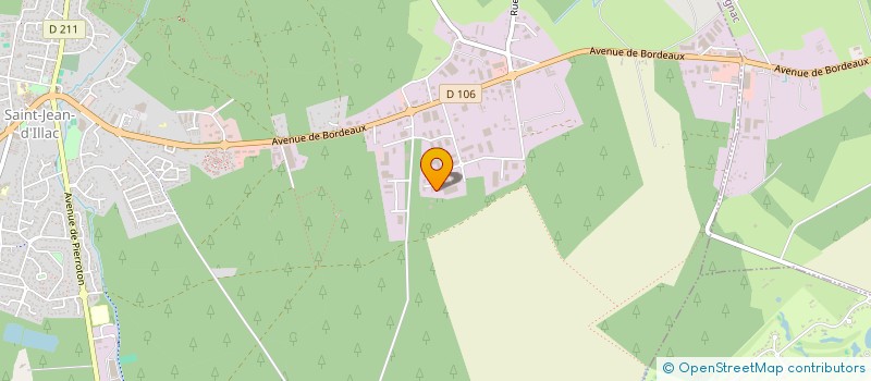 localisation de l'entreprise SYSTEMES DISTRIBUTION GAZ - SDG  SAINT-JEAN-D'ILLAC