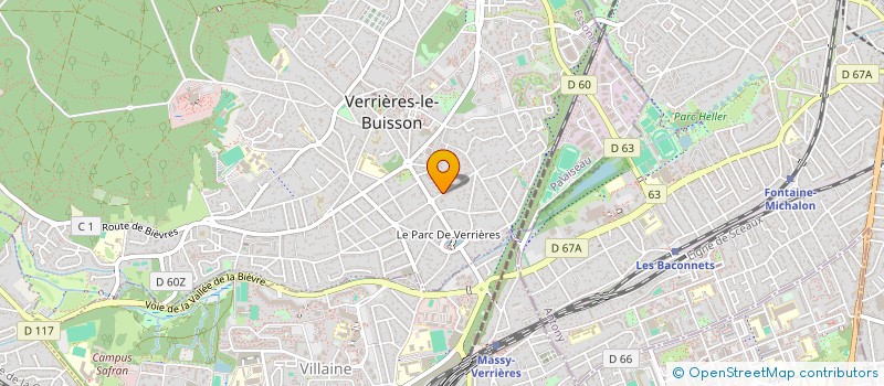localisation de l'entreprise SYSTEMES EMBARQUES TERRESTRES à VERRIERES-LE-BUISSON