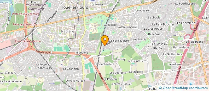 localisation de l'entreprise SYSTEMES ET MESURES ELECTRONIQUES à JOUE-LES-TOURS