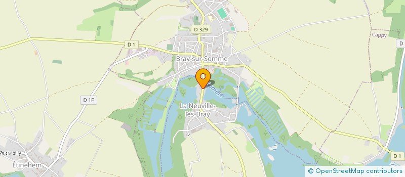 localisation de l'entreprise SYSTEMES ET SOLUTIONS-SYLSO à LA NEUVILLE-LES-BRAY