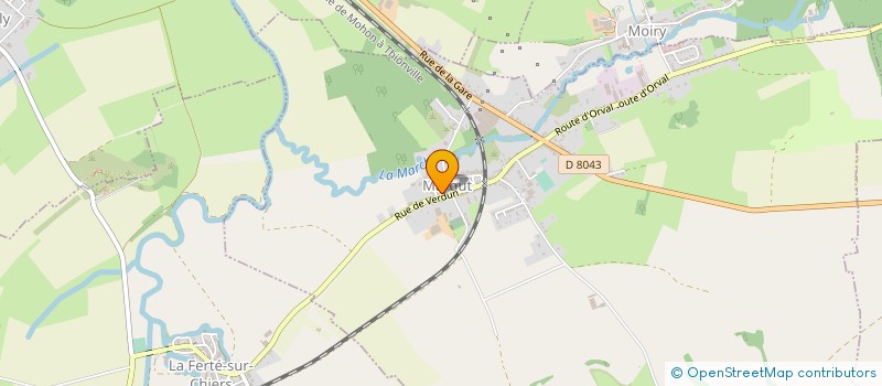 localisation de l'entreprise SYSTEMES ET TECHNOLOGIES DE TRAITEMENT DE SURFACE à LA FERTE-SUR-CHIERS