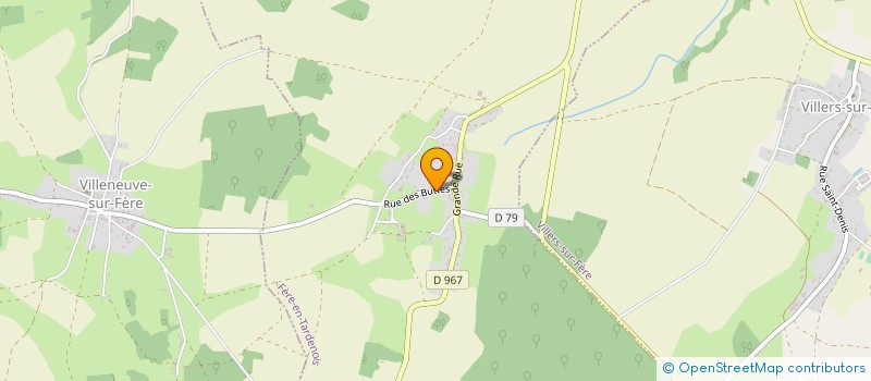 localisation de l'entreprise SYSTEMES FROID BORDET  FERE-EN-TARDENOIS