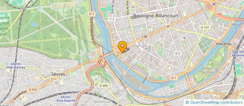 localisation de l'entreprise SYSTEMES INFRAS TELECOMM INGENIERIE SCE à BOULOGNE-BILLANCOURT