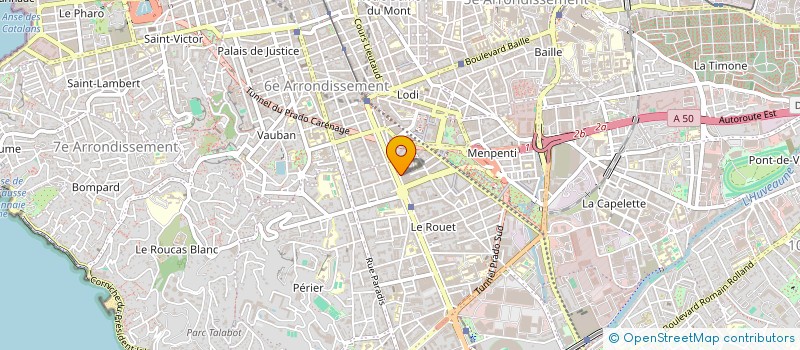 localisation de l'entreprise SYSTEMES INGIENERIE DEVELOPPEMENT à MARSEILLE