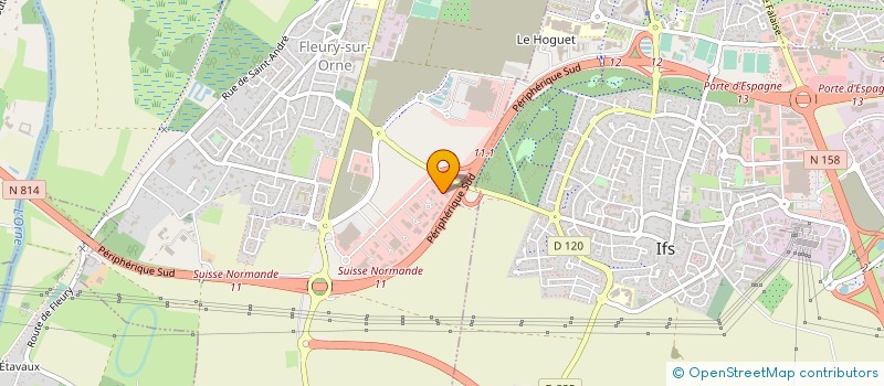 localisation de l'entreprise SYSTEMES MEDICAUX DIFFUSION  FLEURY-SUR-ORNE