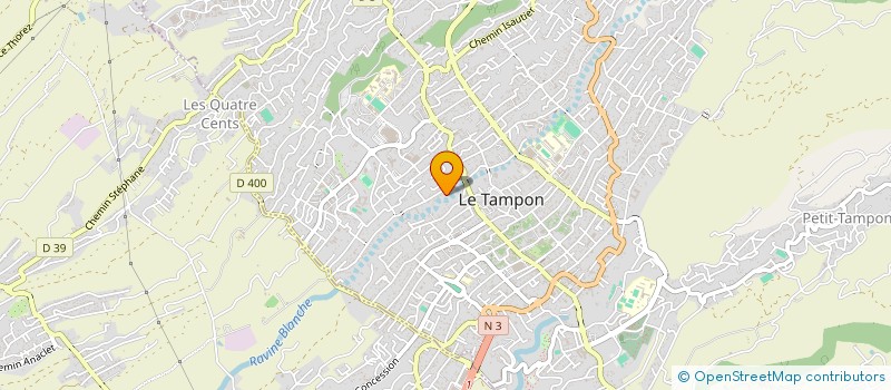 localisation de l'entreprise SYSTEMES MENUISERIES GUFFLET ALUMINIUM à LE TAMPON