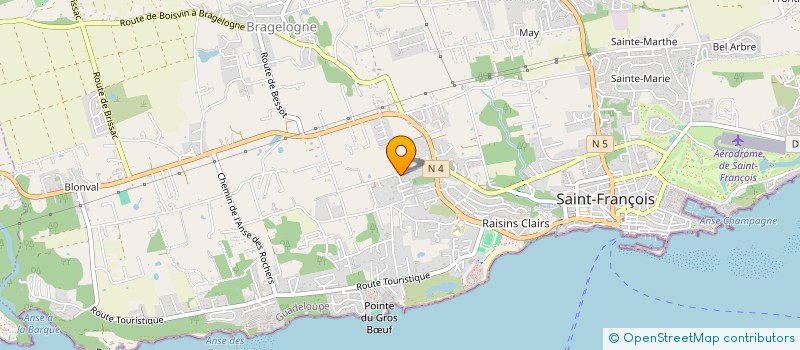 localisation de l'entreprise SYSTEMES PRO 971  SAINT-FRANCOIS