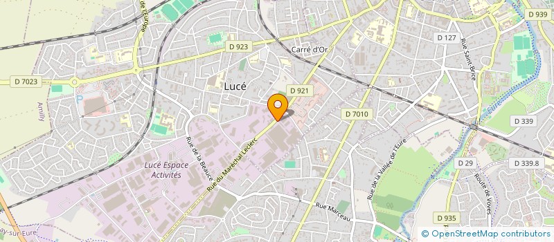 localisation de l'entreprise SYSTEMES PRODUITS ANALYSES CHIMIQUES à LUCE