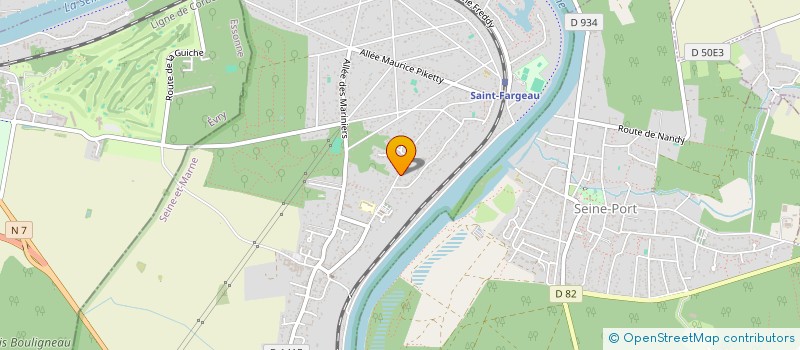 localisation de l'entreprise SYSTEMES PROTECTION  SAINT-FARGEAU-PONTHIERRY