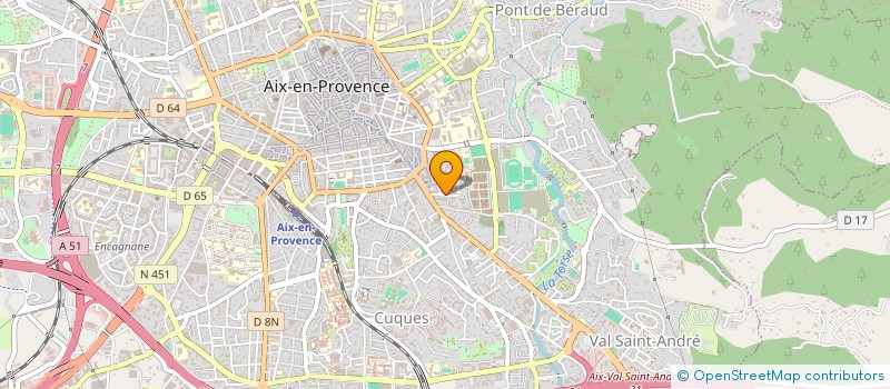 localisation de l'entreprise SYSTEMES TELEMATIQUES ET RESEAUX à AIX-EN-PROVENCE