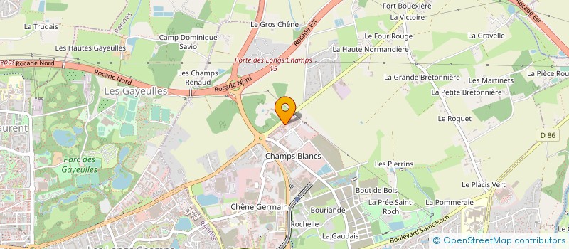 localisation de l'entreprise SYSTEMGIE à CESSON-SEVIGNE