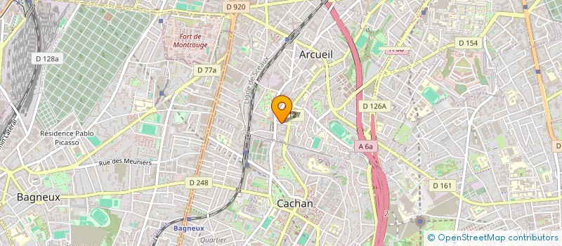 localisation de l'entreprise SYSTEMIS  ARCUEIL