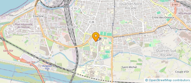 localisation de l'entreprise SYSTEMLAB  AVIGNON