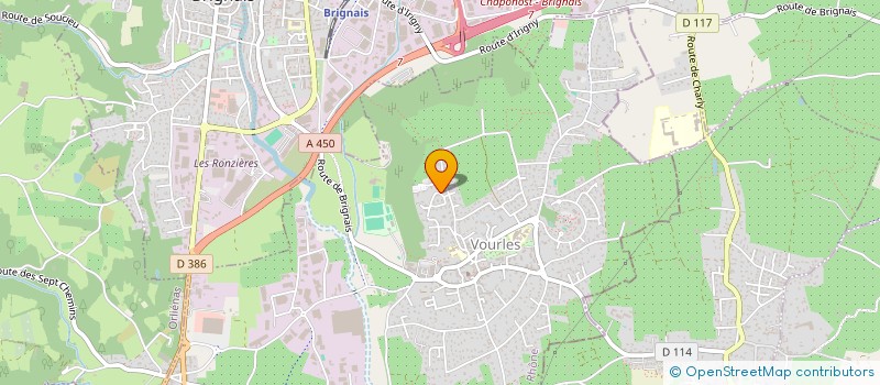 localisation de l'entreprise SYSTEMOSCOPE à VOURLES