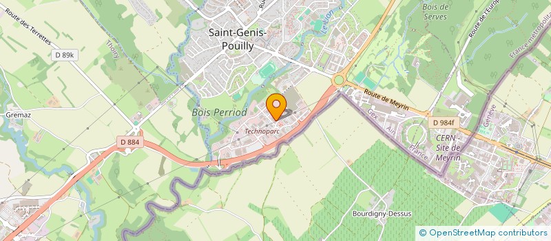 localisation de l'entreprise SYSTEMS AND BUSINESS SOLUTIONS à SAINT-GENIS-POUILLY