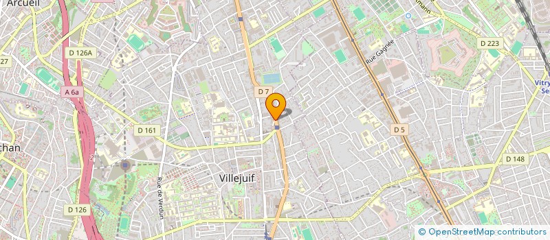 localisation de l'entreprise SYSTEMS HARMONY  VILLEJUIF