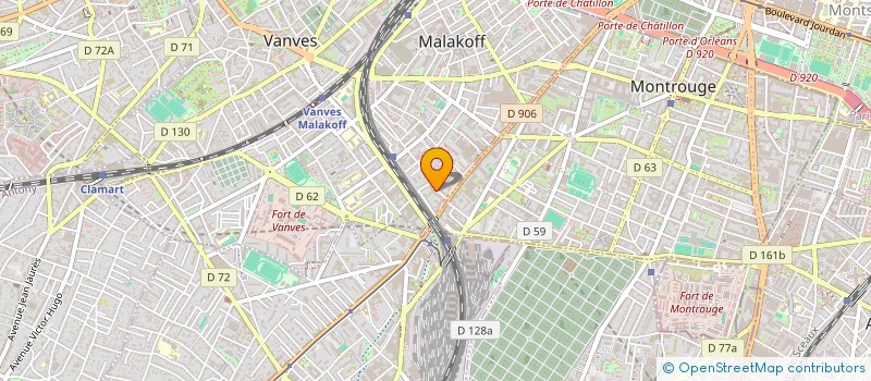 localisation de l'entreprise SYSTEMS LABORATORY SA à MALAKOFF