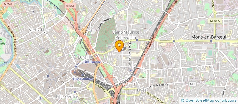 localisation de l'entreprise SYSTEMSUCCESS à LILLE
