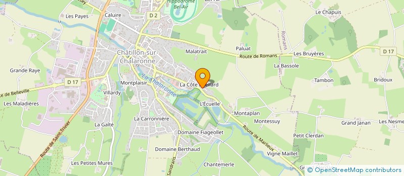 localisation de l'entreprise SYSTEO IMMOBILIER  CHATILLON-SUR-CHALARONNE