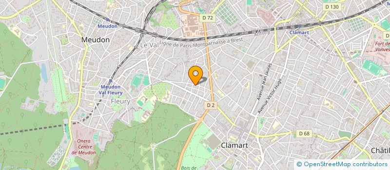 localisation de l'entreprise SYSTER'S PARTY à CLAMART