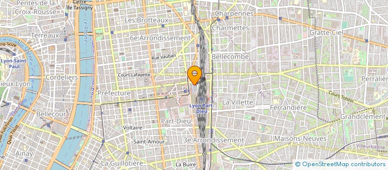 localisation de l'entreprise SYSTHEMES INFORMATIQUE  LYON