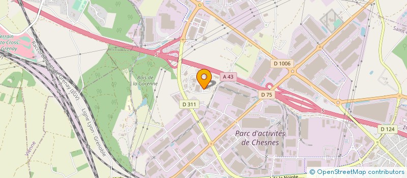 localisation de l'entreprise SYSTHEN INTERNATIONAL à SAINT-QUENTIN-FALLAVIER