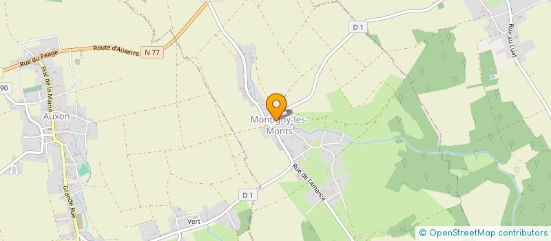 localisation de l'entreprise SYSTMD  MONTIGNY-LES-MONTS