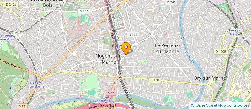 localisation de l'entreprise SYSTNAPS  LE PERREUX-SUR-MARNE