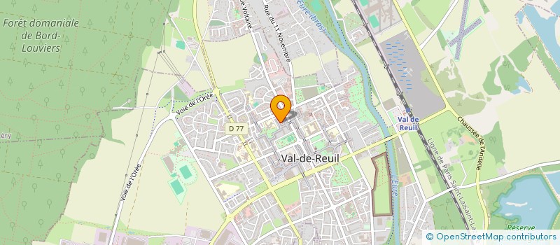 localisation de l'entreprise SYSTRA à VAL-DE-REUIL