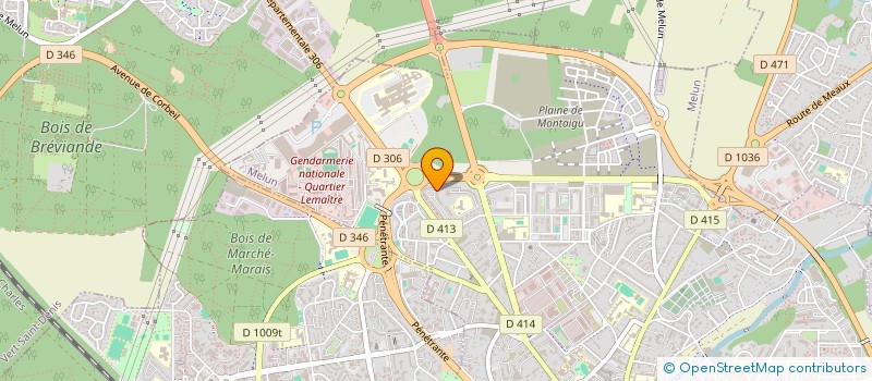 localisation de l'entreprise SYSTRA à MELUN