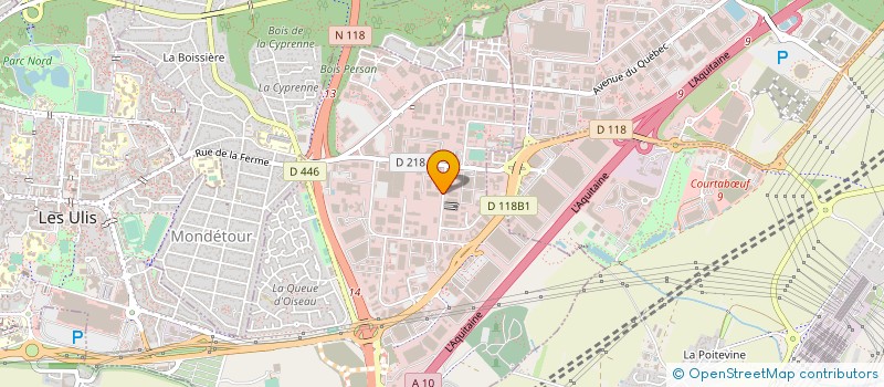 localisation de l'entreprise SYSTRONIC à LES ULIS
