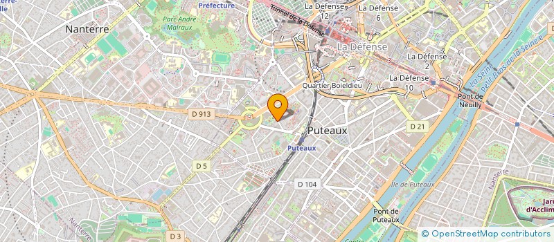 localisation de l'entreprise SYT DATA ADVISORY  PUTEAUX