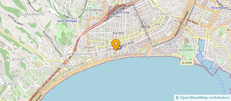 localisation de l'entreprise SYT FRANCE à NICE