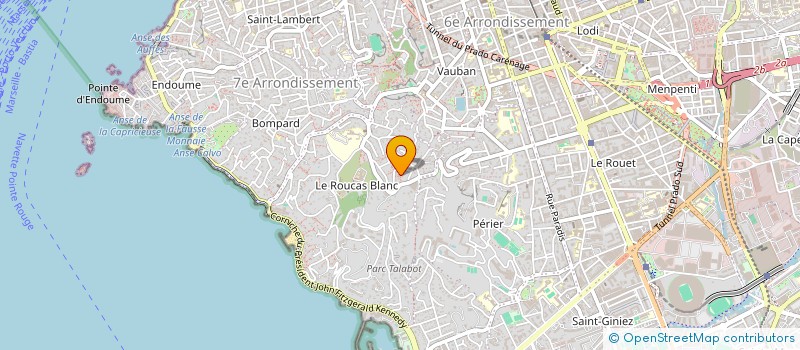 localisation de l'entreprise SYTAM à MARSEILLE