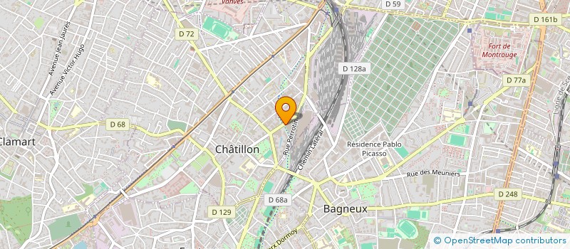 localisation de l'entreprise SYTEL à CHATILLON