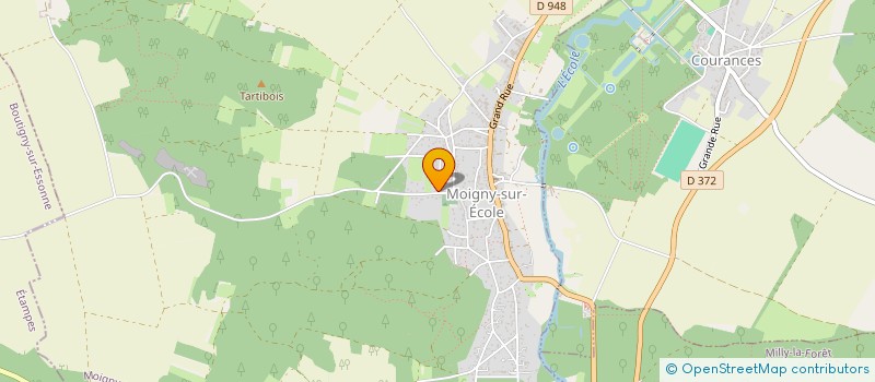 localisation de l'entreprise SYTHELEC  SAINT-FARGEAU-PONTHIERRY