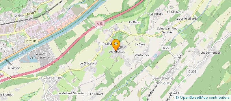 localisation de l'entreprise SYTINE  PLANAISE