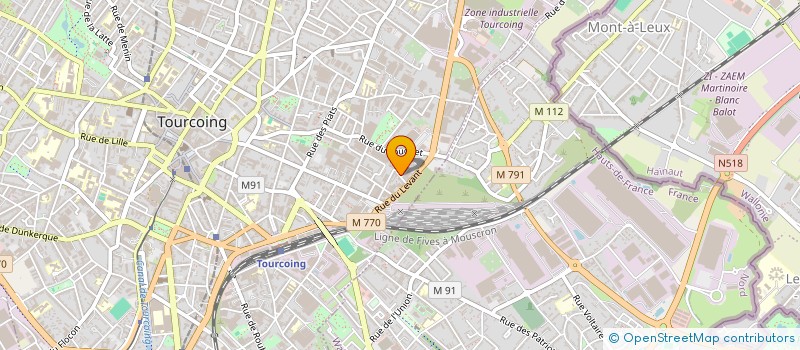 localisation de l'entreprise SYTTIZ à TOURCOING