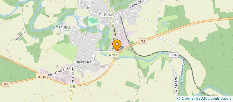 localisation de l'entreprise SYVAC  ESTERNAY