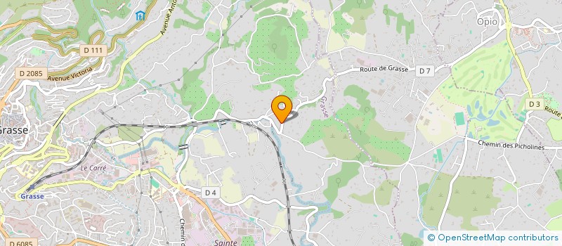 localisation de l'entreprise SYVALE à GRASSE