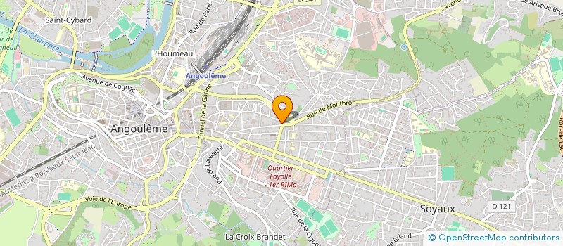 localisation de l'entreprise SYVIKA à ANGOULEME