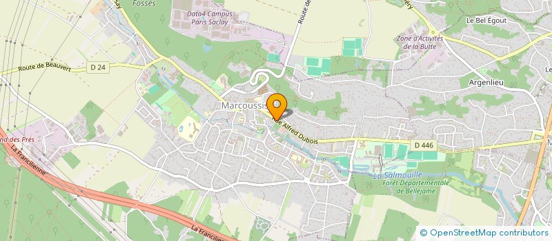 localisation de l'entreprise SYVILLETTE  MARCOUSSIS