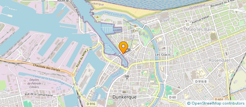 localisation de l'entreprise SYWALSCHE à DUNKERQUE