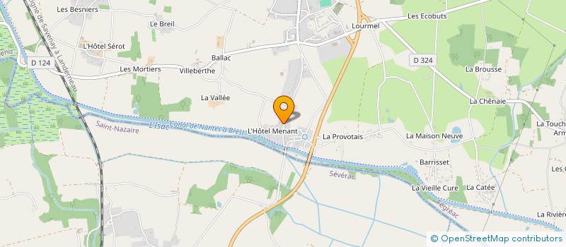 localisation de l'entreprise SYWAN MEDIA  FEGREAC