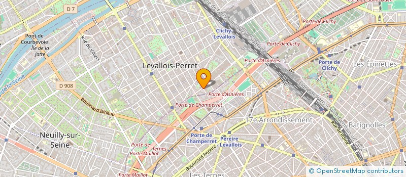localisation de l'entreprise SYX à LEVALLOIS-PERRET