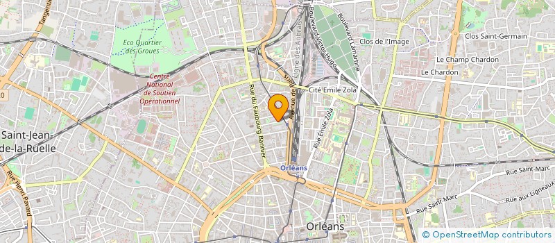 localisation de l'entreprise SYX à ORLEANS
