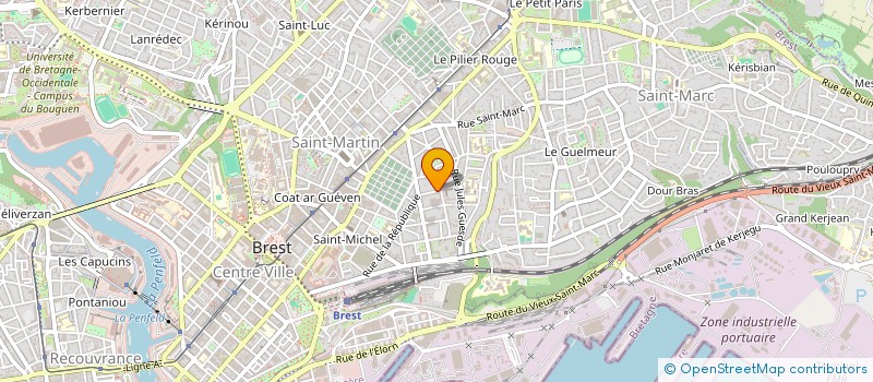 localisation de l'entreprise SYYC CONSEILS à BREST
